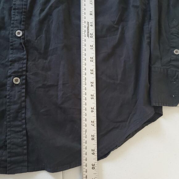 Victorious Shirt Mens Large Cross Embroidered Button Up Long Sleeve Western - Picture 7 of 8